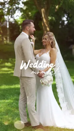 Wedding moment
