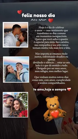 feliz nosso dia