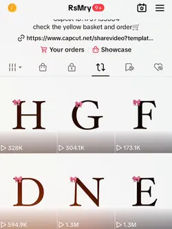 repost letter trend