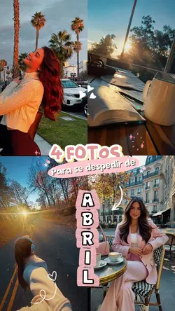 4 fotos - abril