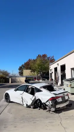 Crashed RS7 💀