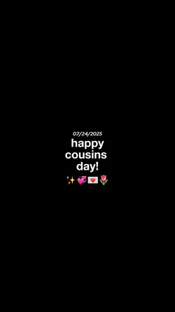 cousin's day 