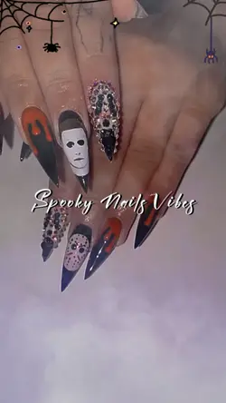Spooky Nails Vibes