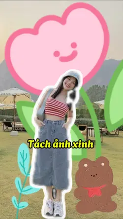 Tách ảnh xinh 