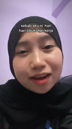 sibuk kerja