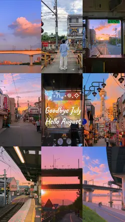 bye july hello aug.