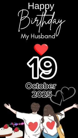 HBD Husband 19 Oct 