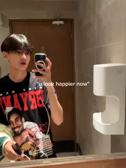 u look happier now 