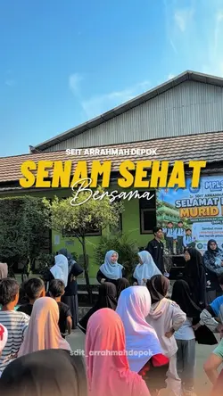 senam sehat bersama
