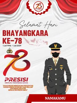 hut bhayangkara 78
