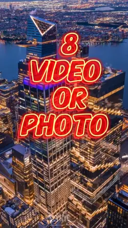 8 video or photo