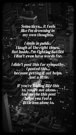 You're Not Alone