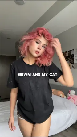 GRWM AND MY CAT