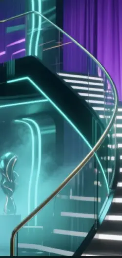 Disco staircase 