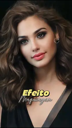 Efeito maquiagem 