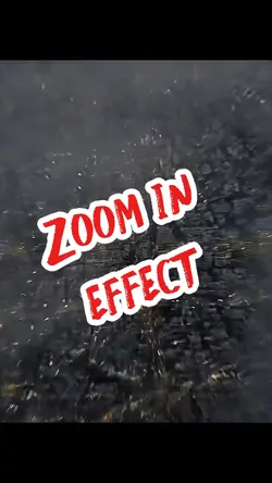 Zoom in effect 