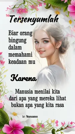 Tersenyumlah 