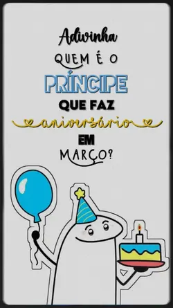 Aniversário Março
