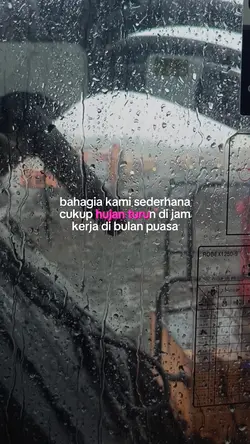 hujan telah tiba