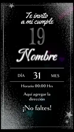 Invitación de cumple