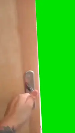Porta tela verde ☝🏻🤪