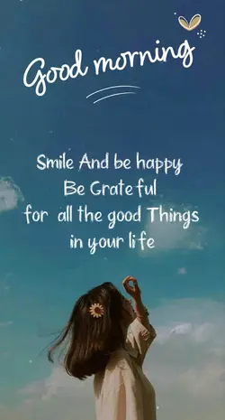 smile and be happy