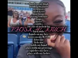 physical touchhh