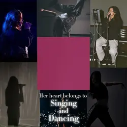 She❤️singing&dancing