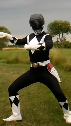 power ranger hitam