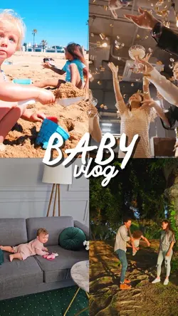 baby vlog template