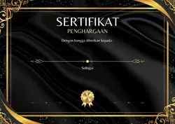 sertifikat prestasi