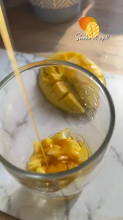Mango Milk shake…!!!