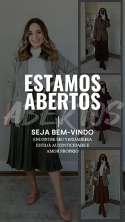ESTAMOS ABERTOS 