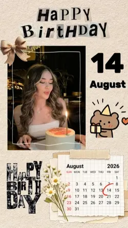 hbd 14 August