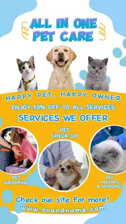 Pet care ads