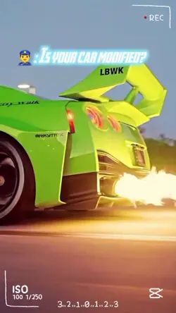 is your car modified