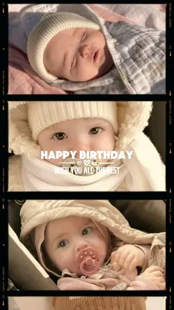 Happy birthday baby