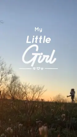 My little girl