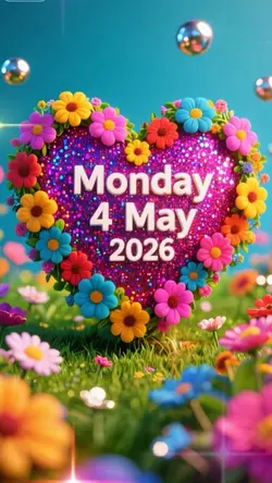 Monday 4 May 2026
