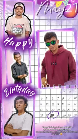 Birthday with messag