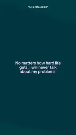 No matters how hard 