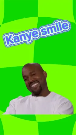 Kanye smile 