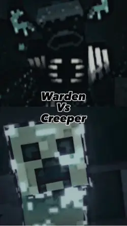 Warden vs creeper