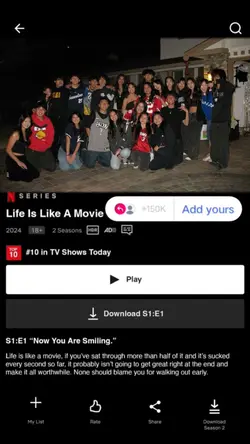 life is like a movie