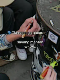 kenapa ga pacaran? 