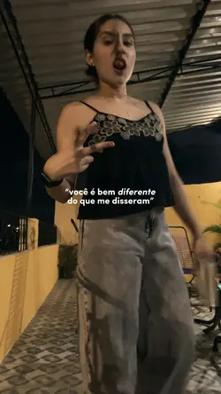 vc é mt diferente 