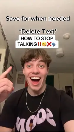 HOW TO SHUT UP 