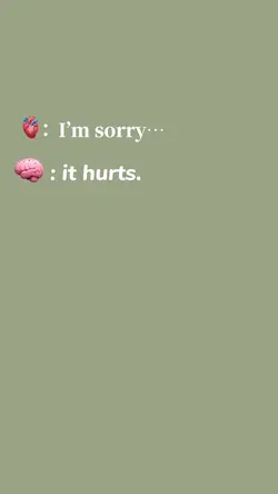 Because it hurts.