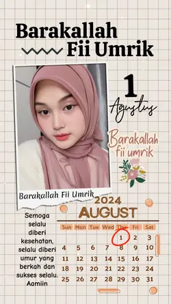 Milad 1 Agustus