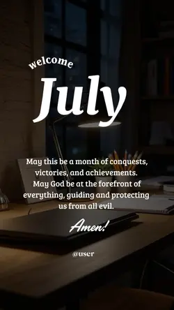 Welcome July 2026
